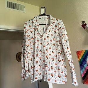 Miffy White Shirt with Orange and Red Accents
